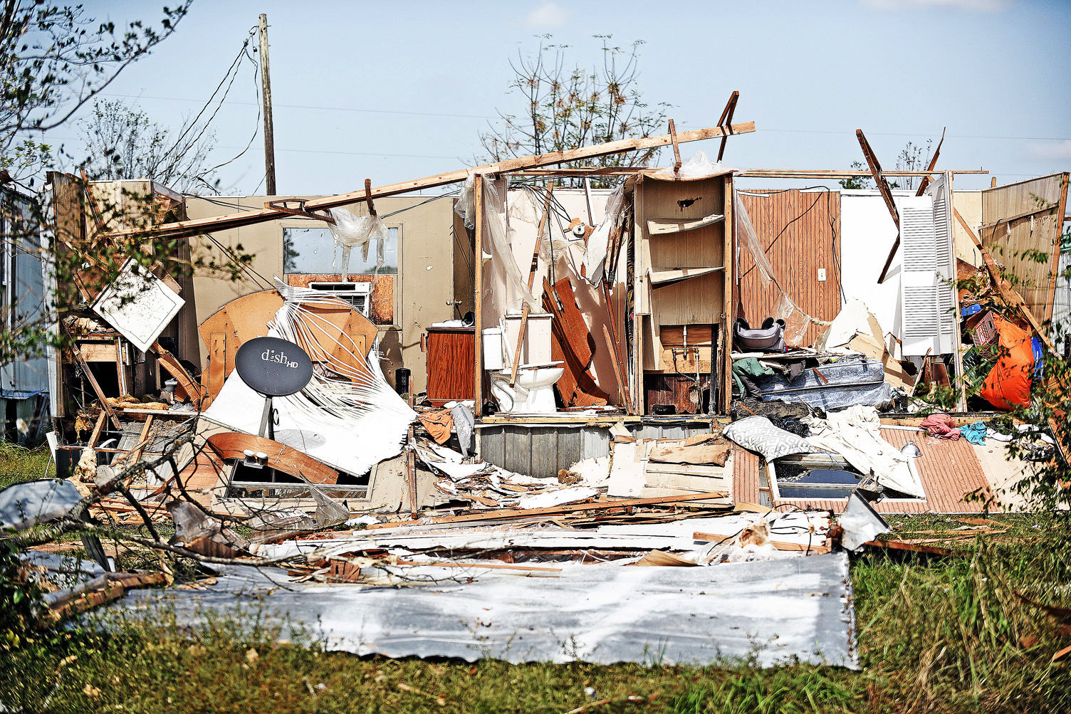 Hurricane Michael aftermath Jackson County